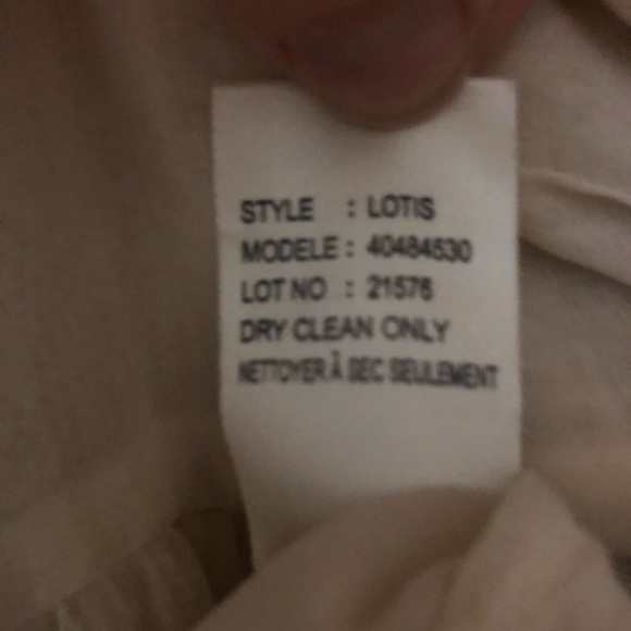 Theory M Silk Cotton Camisole Cream - Picture 3 of 7
